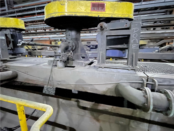 Bank Of 6-cell Metso Model Dr-100 Flotation Cells)